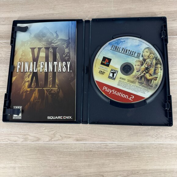 Final Fantasy XII Greatest Hits PS2 Game Square Enix Complete Tested CIB - Picture 4 of 5